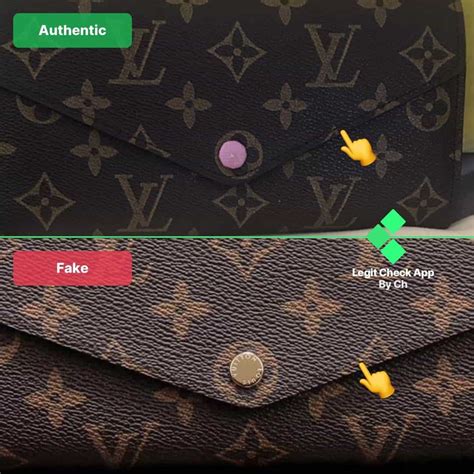 how to tell real louis vuitton wallet from fake